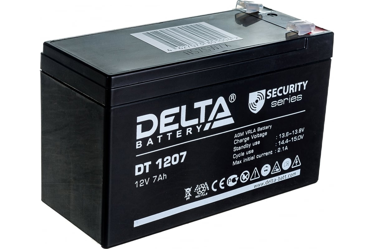 Купить аккумулятор 1207. Delta DT 1207 (12v / 7ah). Батарея для ИБП Delta DT 1207. DT 1207 Delta аккумуляторная батарея. Delta Battery DT 1207 12в 7 а·ч.