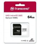 КАРТА ПАМЯТИ MicroSD 64 GB Trancend UHS-1 U1