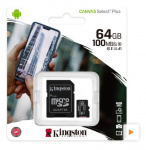 КАРТА ПАМЯТИ MicroSD 64 GB Kingston UHS-1 U1