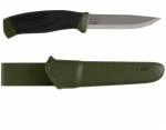 Нож Morakniv  Companion MG, углеродная сталь, цвет хаки