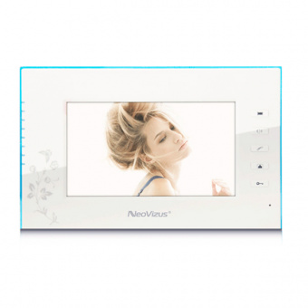 Видеодомофон NeoVizus ND-401 XL  цветн 7 TFT LCD, под цифровой подъездный домофон
