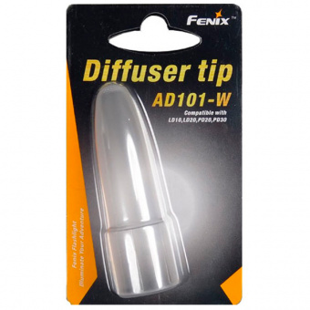 Колпачок белый Fenix AD101-W для фонарей LD/PD