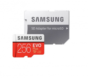 КАРТА ПАМЯТИ MicroSD 256 GB Samsung EVO PLUS UHC-1 U3