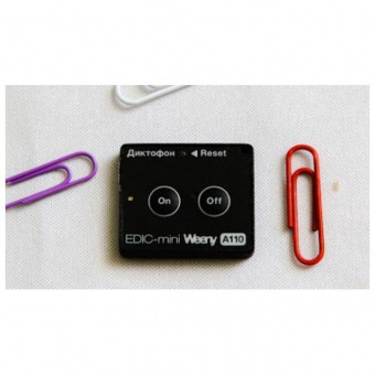 Миниатюрный диктофон Edic-mini Weeny A110
